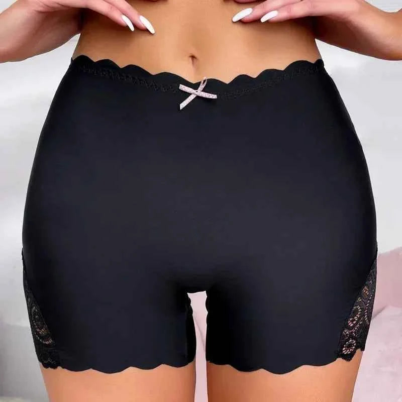 Sexy Lace Edge Safety Short Pants Soft Seamless Under Skirt Shorts - Urban Heaven Co