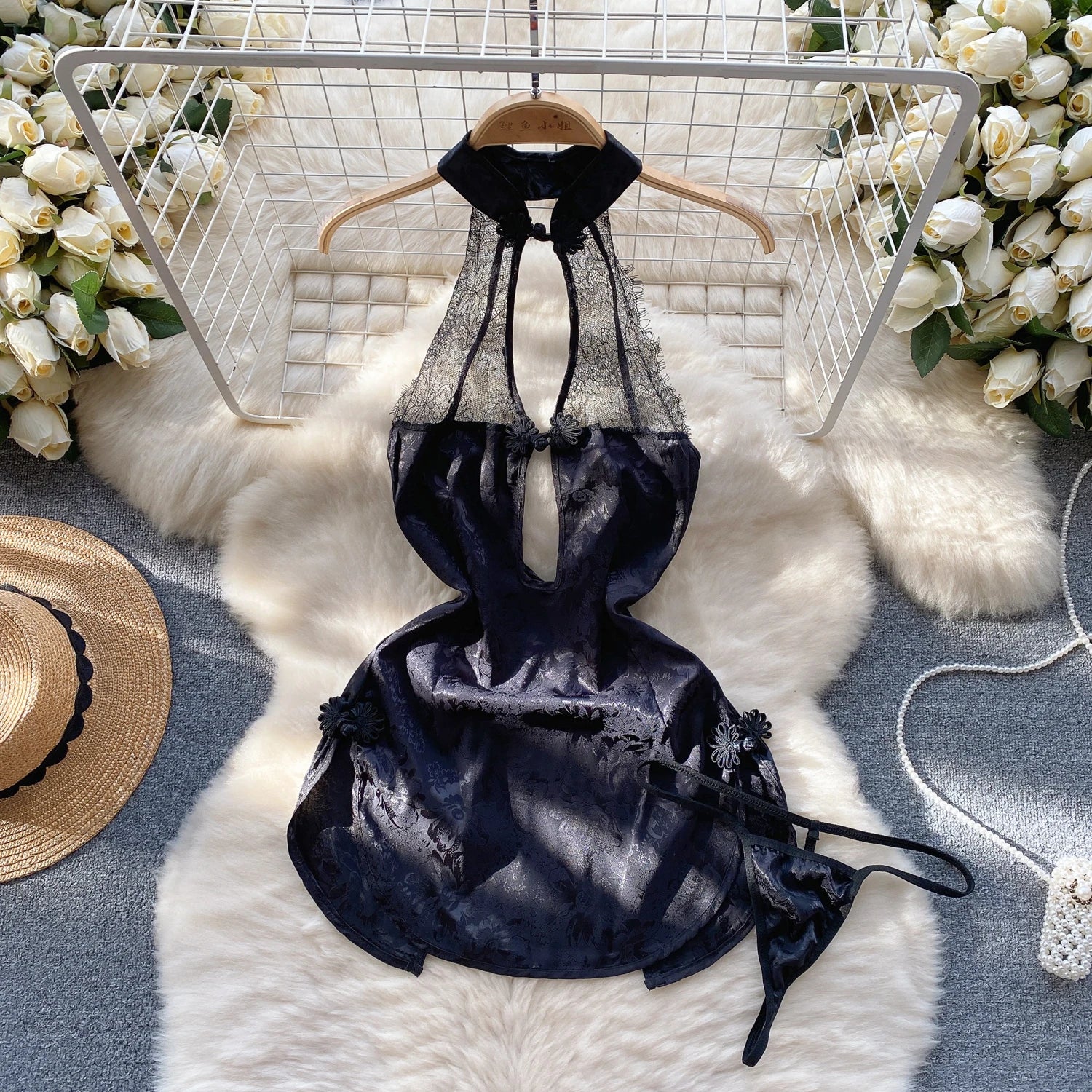 Hot Sexy V-Neck Cross Strap Dress. - Urban Heaven Co