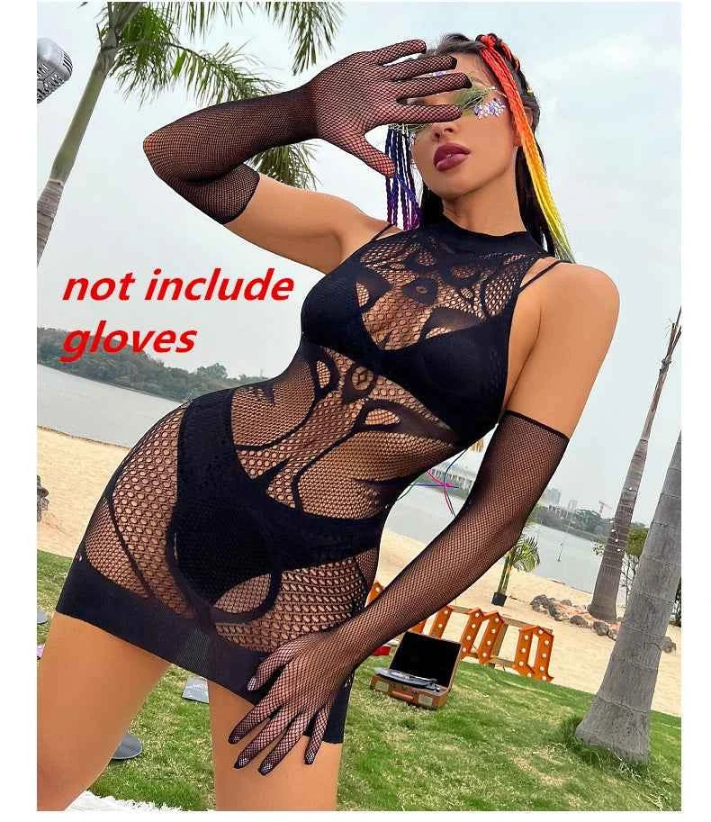 Sleeveless Stretchy Mini Dresses for Evening Party, Clubwear, and Beachwear - Urban Heaven Co