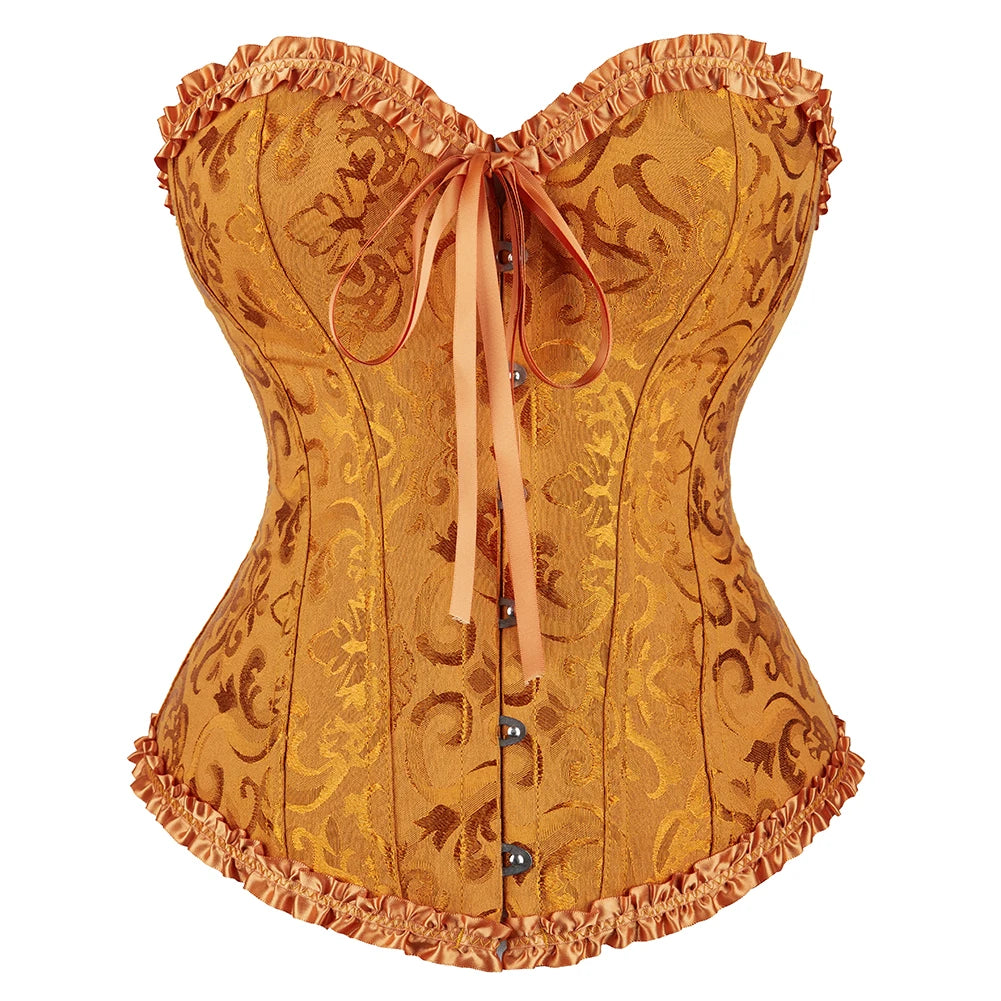 Corsets Top For Women Satin Corset. - Urban Heaven Co