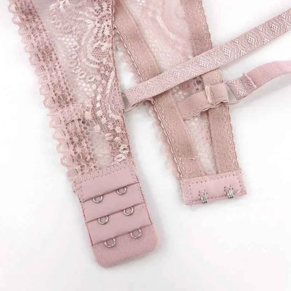 Beauwear Thin Cup Full Lace Breathable Push Up Bra Sexy Women Underwear Brassiere Small Size Lingerie Top Underwired Bralette - Urban Heaven Co