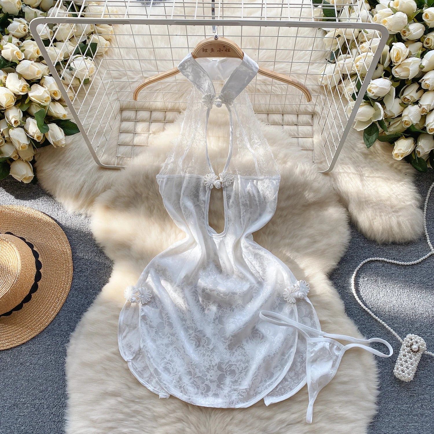 Hot Sexy V-Neck Cross Strap Dress. - Urban Heaven Co