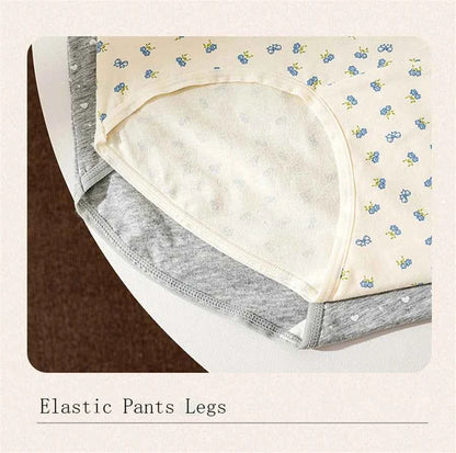 3 Pcs Set Autumn Lace Panties Set for Women - Floral Intimate Underwear - Trendy Patchwork Lace Briefs - Soft Lingerie for Females - Urban Heaven Co