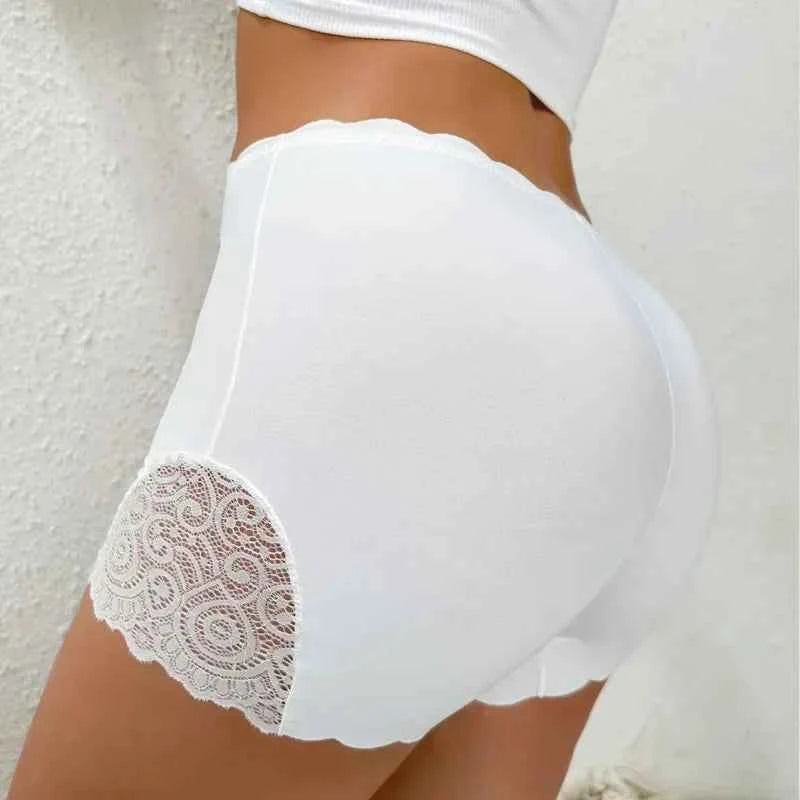Sexy Lace Edge Safety Short Pants Soft Seamless Under Skirt Shorts - Urban Heaven Co
