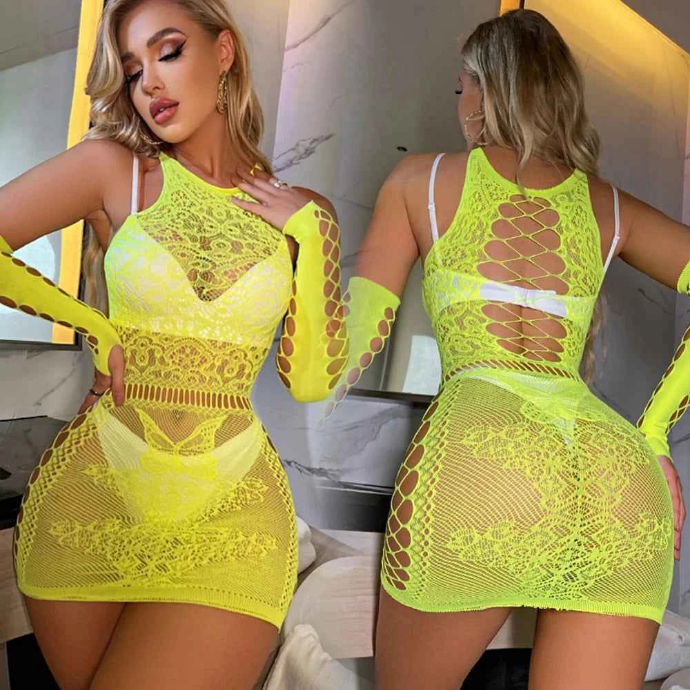 Night Club Party Wear Mini Bodycon Dress - Urban Heaven Co