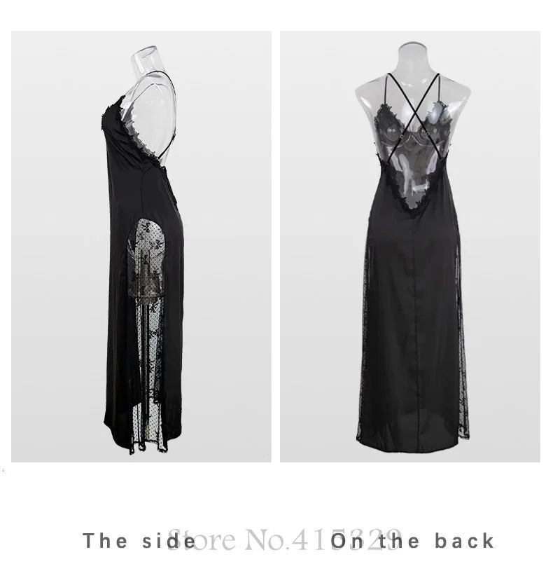 Wedding Bride Robe Set Women Bridal Lace Nightgown Long Kimono Bath Gown Intimate Lingerie - Urban Heaven Co