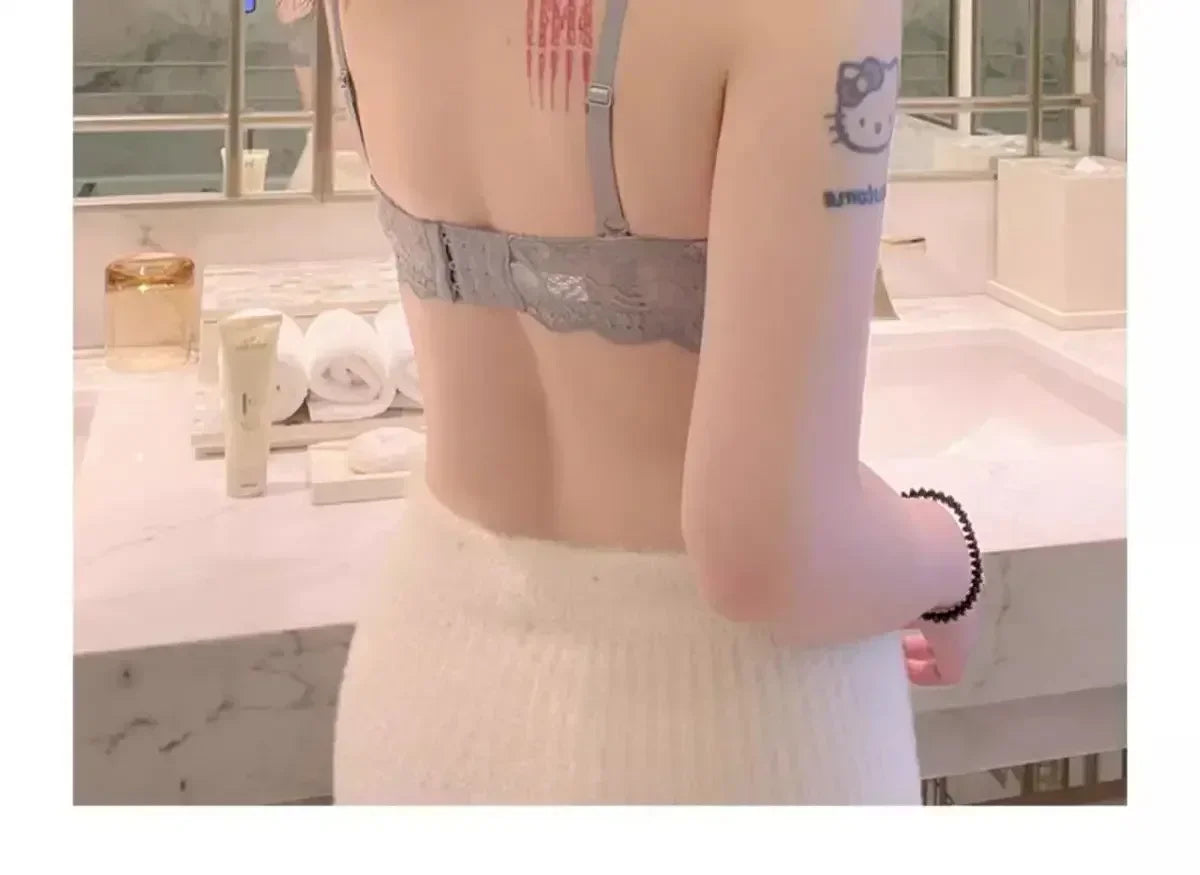 MOYISU French Romantic Lace Comfortable Breathable Sexy Tushy Slim Bra - Urban Heaven Co