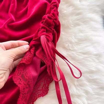 Hot Sexy V-Neck Cross Strap Dress. - Urban Heaven Co