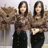 Add Velvet Lace Bottoming Shirt Blouse Women&