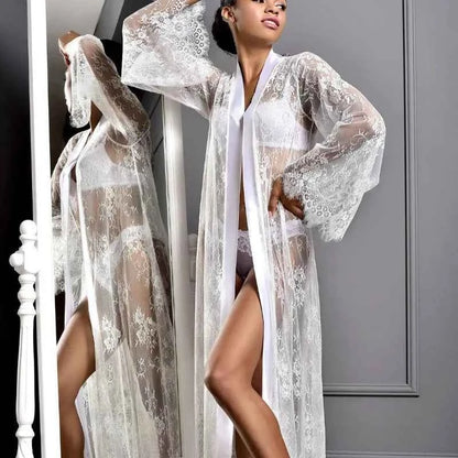 Toucheart Sexy Mesh Nightgown Suit for Women Sexy Lingerie - Urban Heaven Co