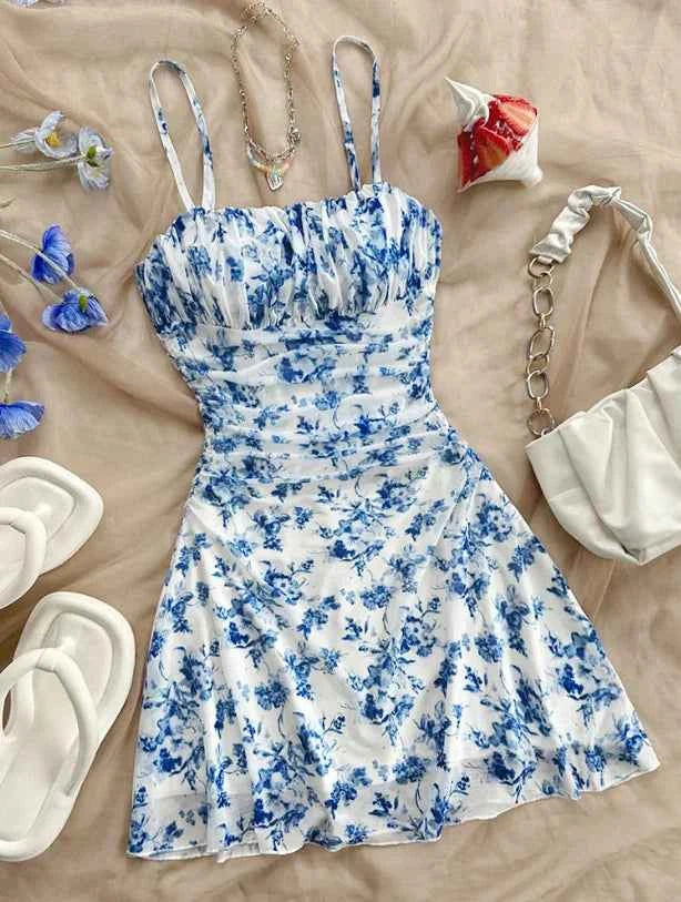 Womens Dresses Summer New Fashionable and Sexy Temperament Dress Romantic Countryside Style Simple Casual Elegant Dress - Urban Heaven Co