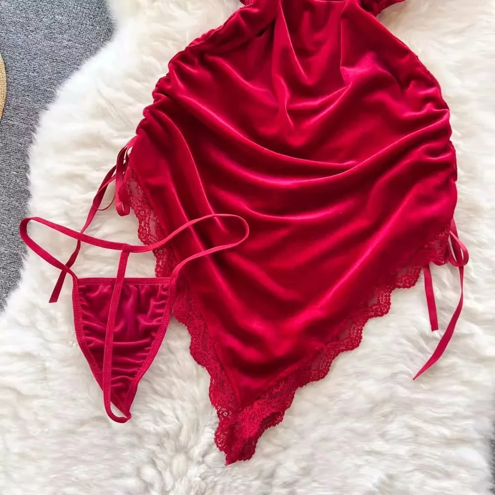 Hot Sexy V-Neck Cross Strap Dress. - Urban Heaven Co