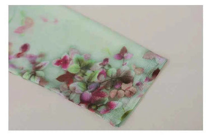 T Shirt Women Turtleneck Full Sleeve Printed Flowers Base Tees Female Sweet T-shirts - Urban Heaven Co