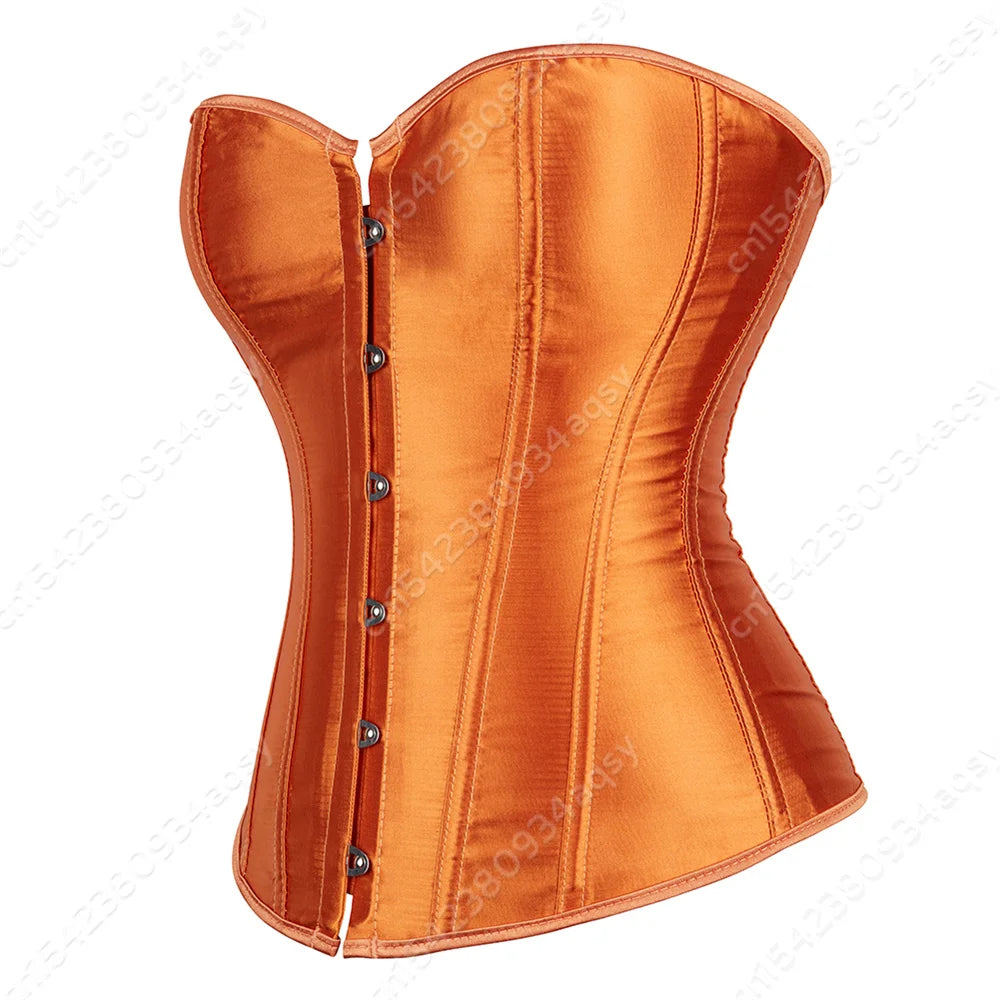 Corsets Top For Women Satin Corset. - Urban Heaven Co