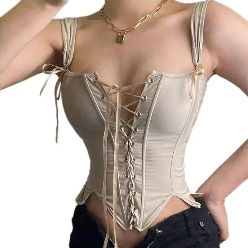 Sexy Lolita Corset Shaper Ladies Slimming Bandage Corsets Underbust Bustier. - Urban Heaven Co