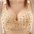 Bras for Women Comfortable Breathable Tops No Steel Ring Printed Bra Push Up Bra Gathering Large Size CD Cup Lingerie Brassiere - Urban Heaven Co