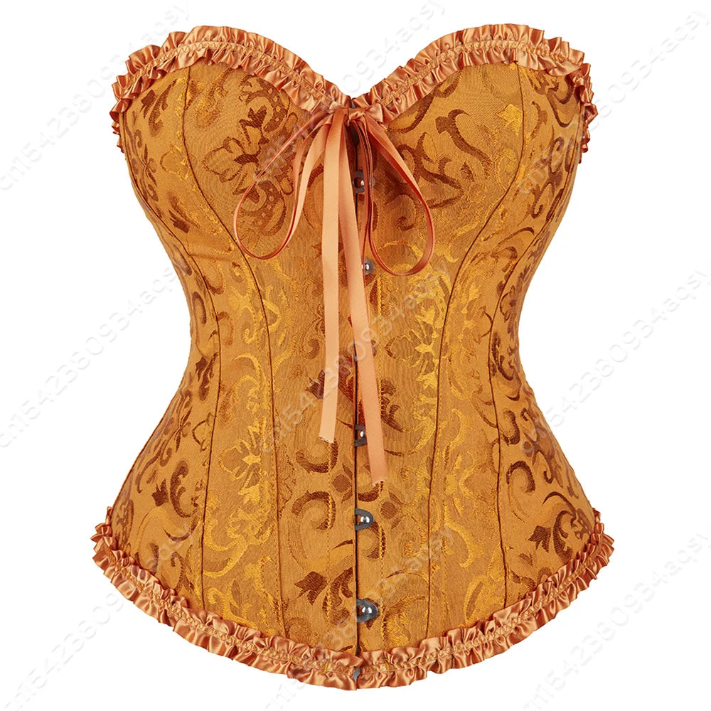Corsets Top For Women Satin Corset. - Urban Heaven Co