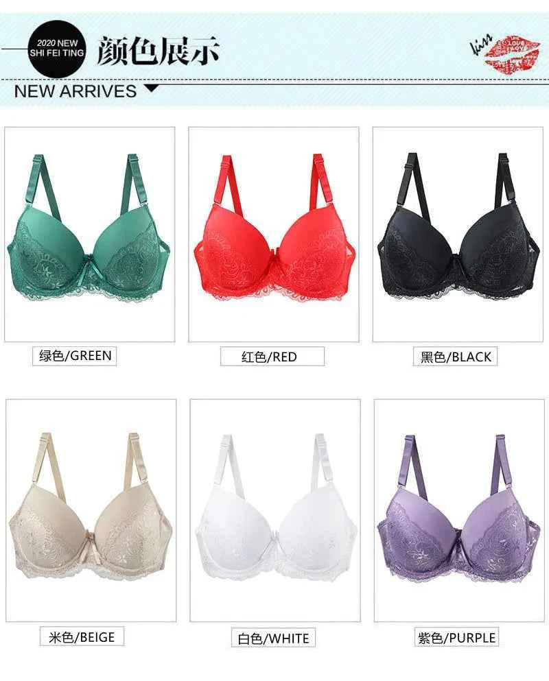 Nouvell Seamless Sexy Lace Bras For Women Push Up. - Urban Heaven Co