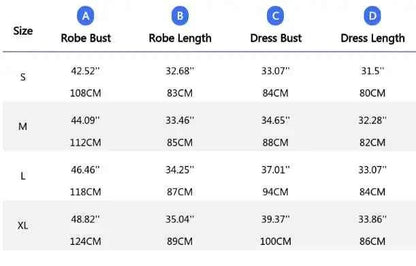 Sexy Female Twinset Robe Set Nightgown Silk Satin Female Sleepwear - Urban Heaven Co