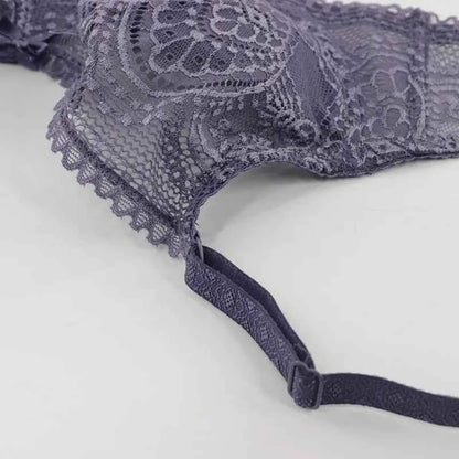 Beauwear Thin Cup Full Lace Breathable Push Up Bra Sexy Women Underwear Brassiere Small Size Lingerie Top Underwired Bralette - Urban Heaven Co