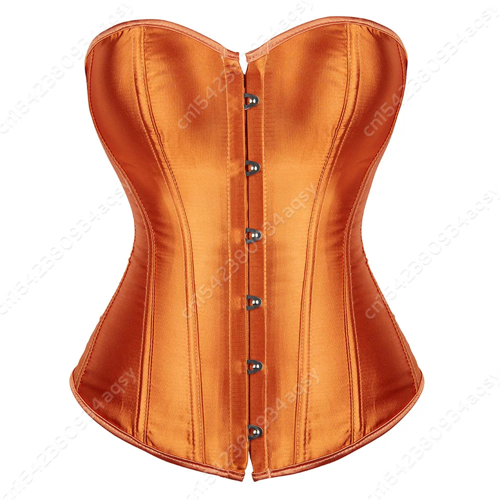 Corsets Top For Women Satin Corset. - Urban Heaven Co
