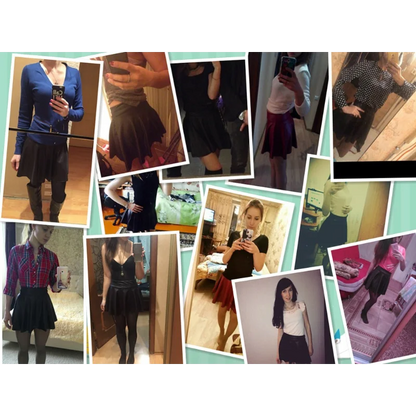 High Waist Faux Leather Textured Half Skirt For Women - Urban Heaven Co