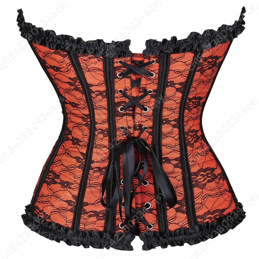 Corsets Top For Women Satin Corset. - Urban Heaven Co