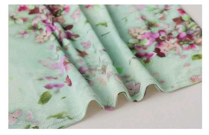 T Shirt Women Turtleneck Full Sleeve Printed Flowers Base Tees Female Sweet T-shirts - Urban Heaven Co