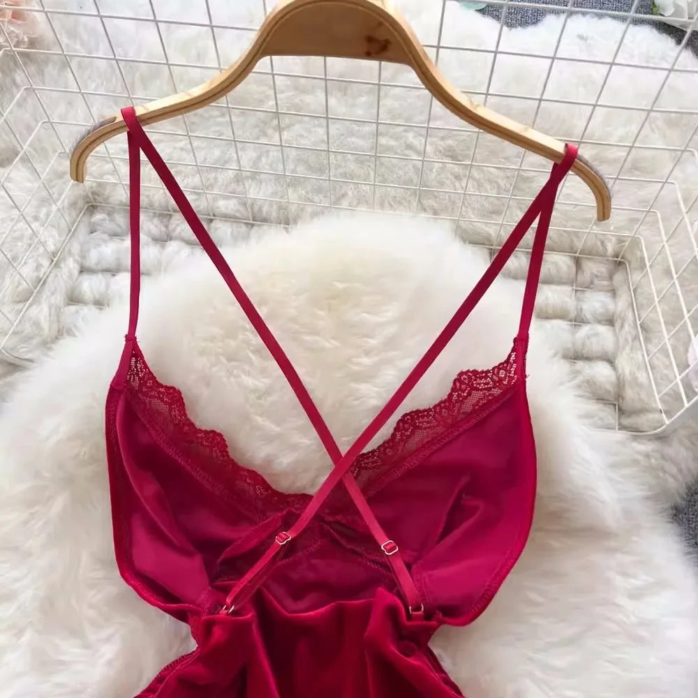 Hot Sexy V-Neck Cross Strap Dress. - Urban Heaven Co