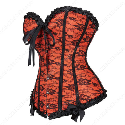 Corsets Top For Women Satin Corset. - Urban Heaven Co