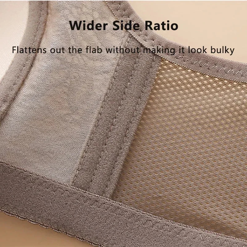 Women Adjustable Lace Bra V-neck Non Steel Ring Anti Sagging Comfortable Sexy Lingerie - Urban Heaven Co