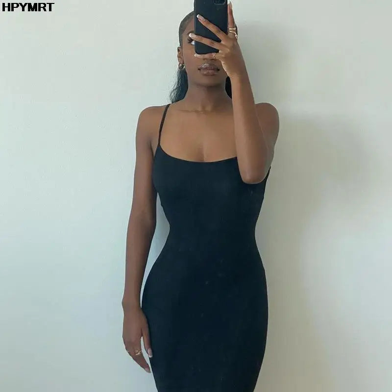 Satin Slip Maxi Dress Sleek Backless Bodycon for Spring Women Party Y2K - Urban Heaven Co