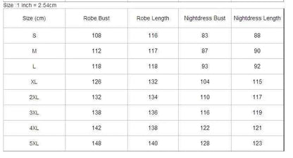 Large Size Female 2Pcs Robe Set Nightgown Print Cherry Long Kimono Bathrobe Gown Sleepwear. - Urban Heaven Co