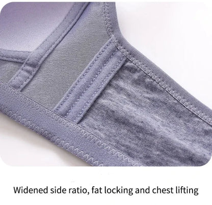 Bras for Women Comfortable Breathable Tops No Steel Ring Printed Bra Push Up Bra Gathering Large Size CD Cup Lingerie Brassiere - Urban Heaven Co