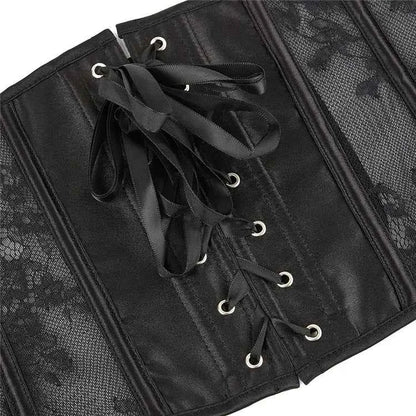Sexy Lolita Corset Shaper Ladies Slimming Bandage Corsets Underbust Bustier. - Urban Heaven Co
