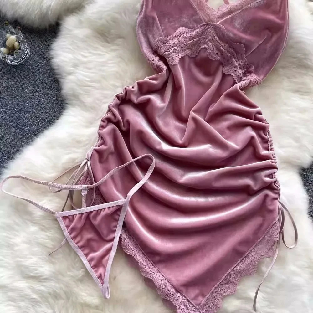 Hot Sexy V-Neck Cross Strap Dress. - Urban Heaven Co