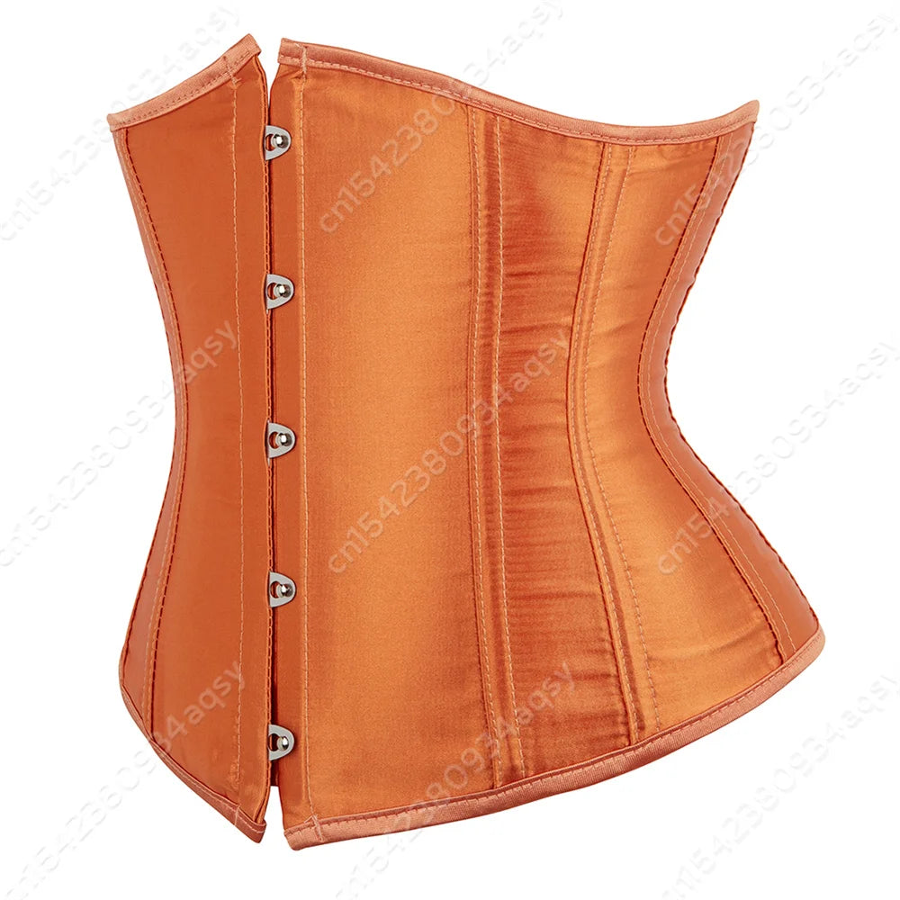 Corsets Top For Women Satin Corset. - Urban Heaven Co