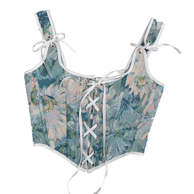 Sexy Lolita Corset Shaper Ladies Slimming Bandage Corsets Underbust Bustier. - Urban Heaven Co