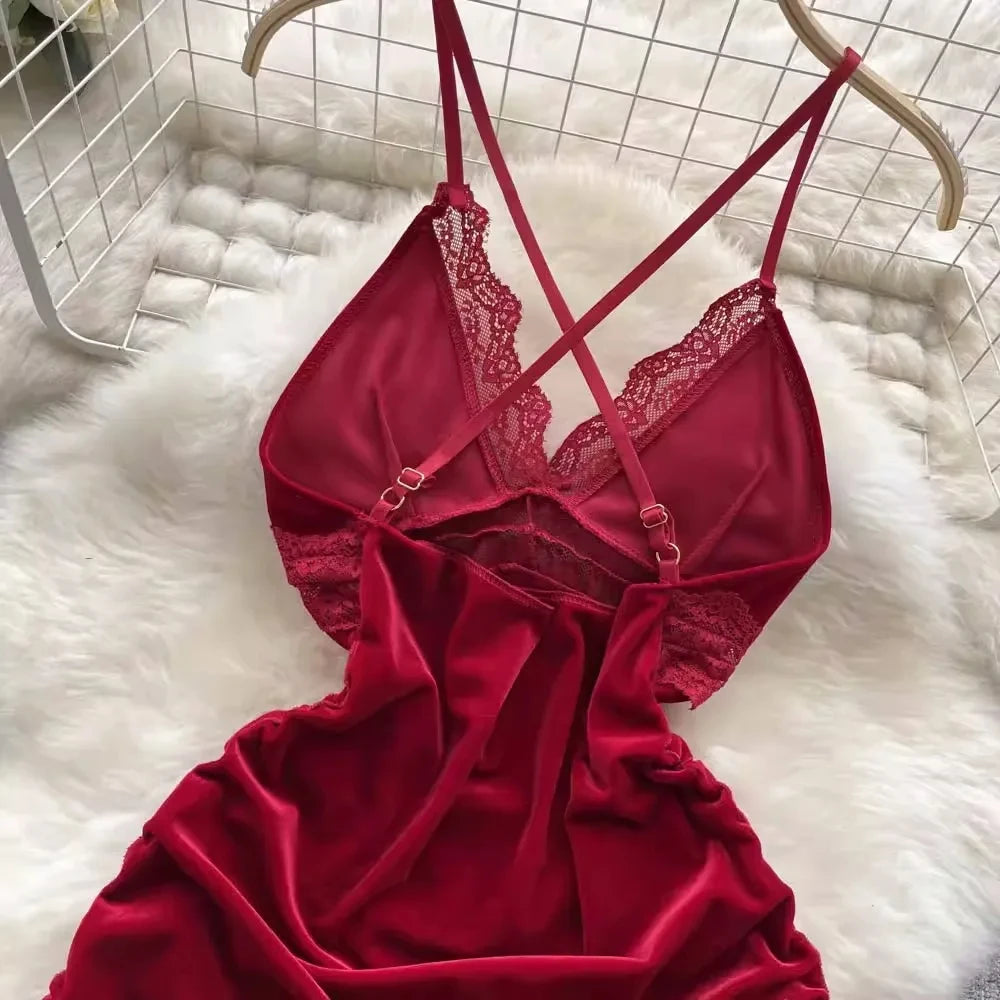 Hot Sexy V-Neck Cross Strap Dress. - Urban Heaven Co