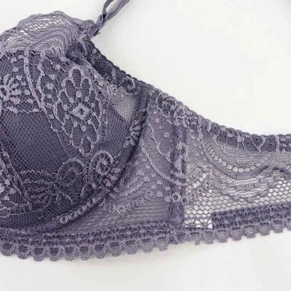 Beauwear Thin Cup Full Lace Breathable Push Up Bra Sexy Women Underwear Brassiere Small Size Lingerie Top Underwired Bralette - Urban Heaven Co