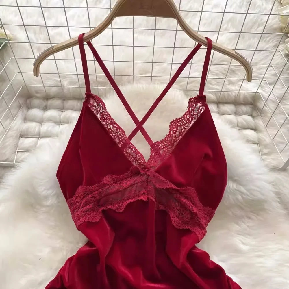 Hot Sexy V-Neck Cross Strap Dress. - Urban Heaven Co